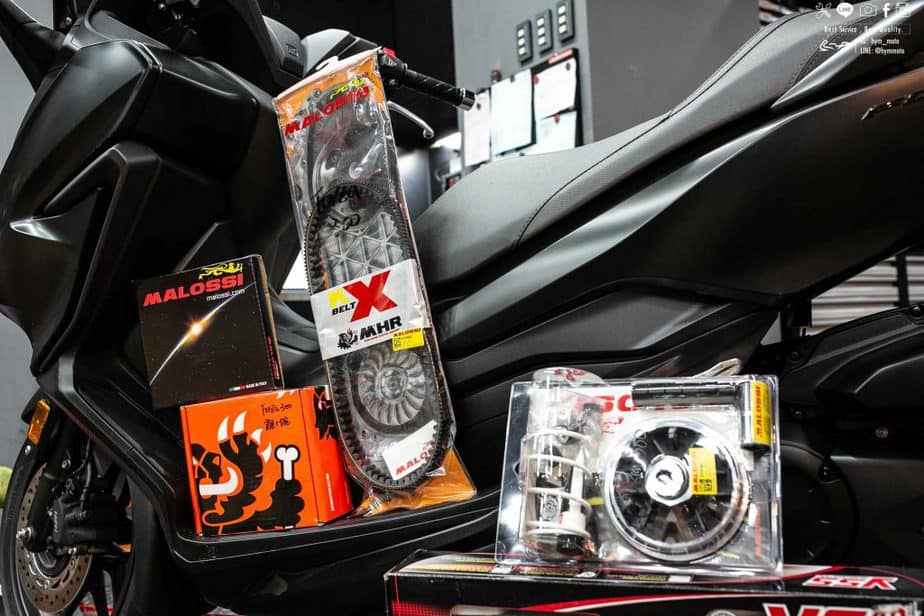 改裝 更好的加速 Honda Forza X Yss Malossi 傳動 Hymmoto Tw 車輛情報